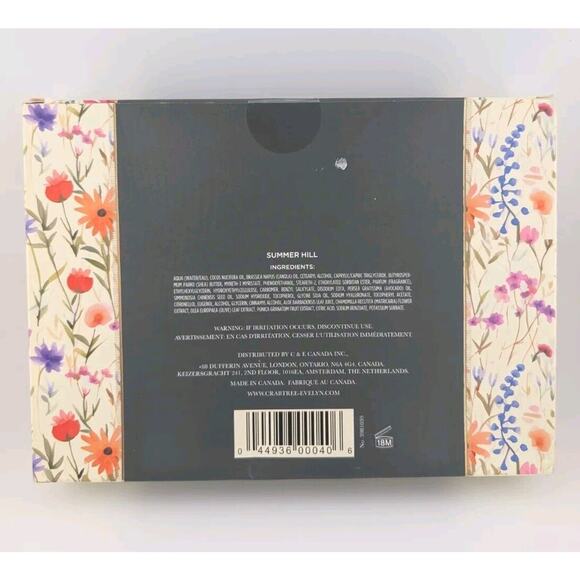 Crabtree & Evelyn Summer Hill Hand Therapy Gift Set Lotion 3 Pack (K) - Picture 2 of 3